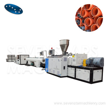 plastic PVC UPVC CPVC pipe manufacturing making extruder machine